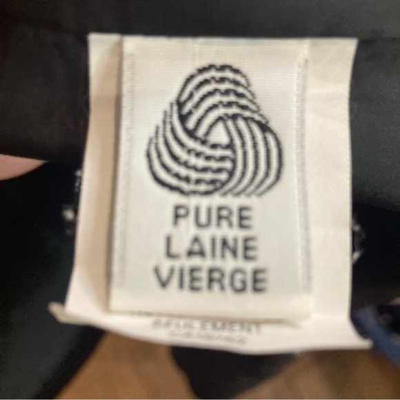 LIDA BADAY Sz 8 Lined True Wrap Dress with Buttons Buckle Closure  Pointy Collar - Picture 10 of 14